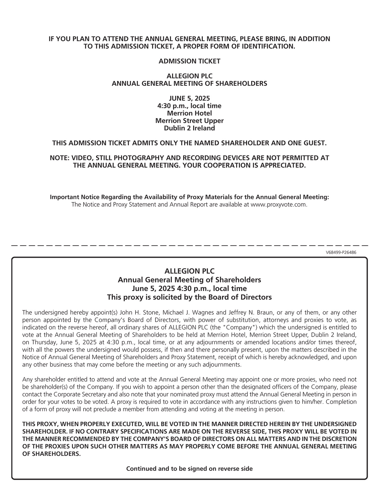 [MISSING IMAGE: px_25allegionproxy01pg2-bw.jpg]