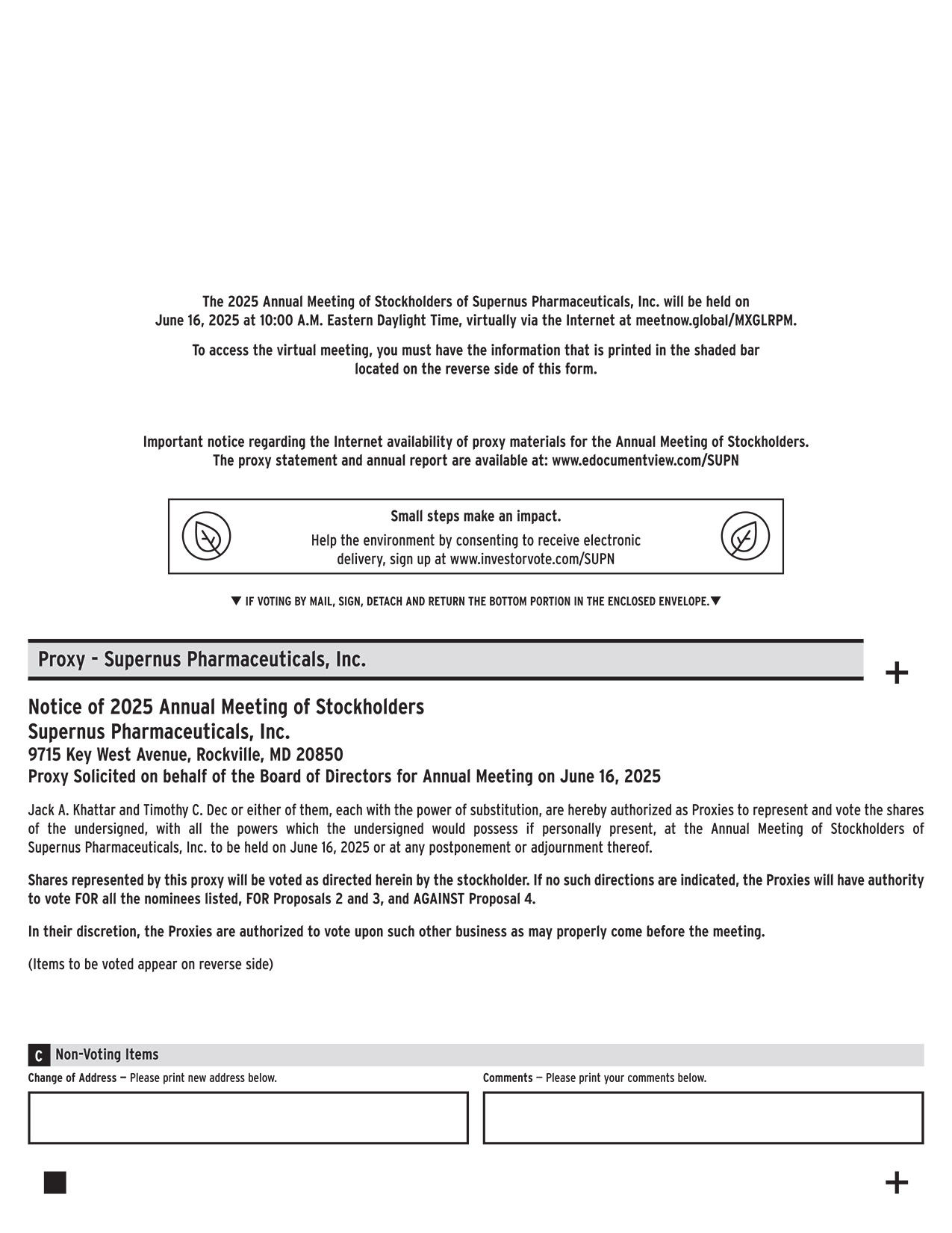 [MISSING IMAGE: px_25supernusproxy1pg2-bw.jpg]