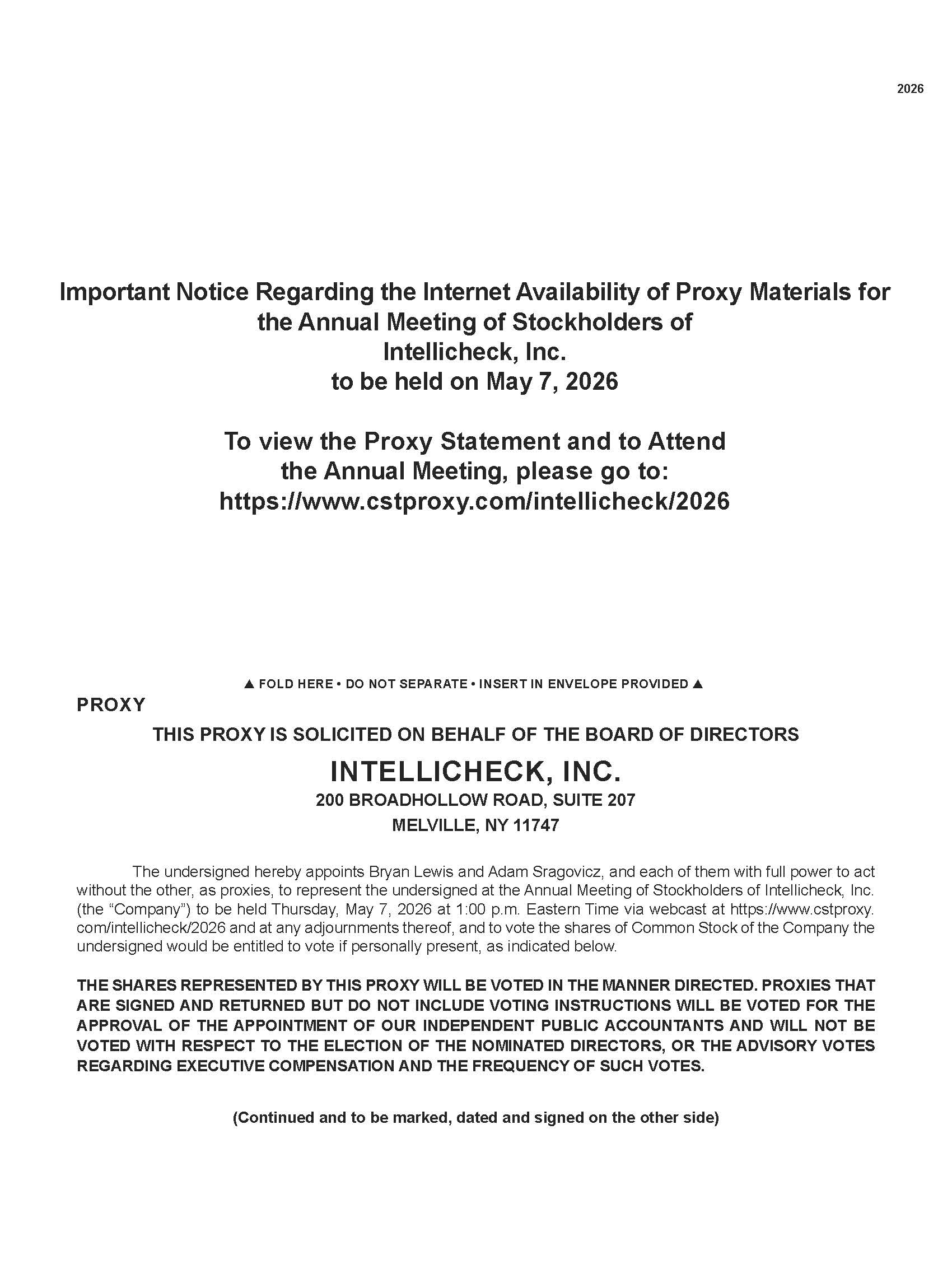 Intellicheck 2026 Proxy Card_Page_2.jpg