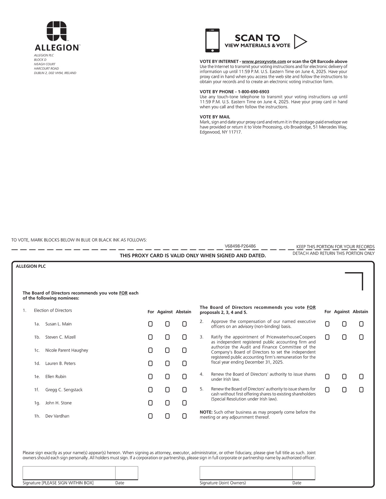 [MISSING IMAGE: px_25allegionproxy01pg1-bw.jpg]