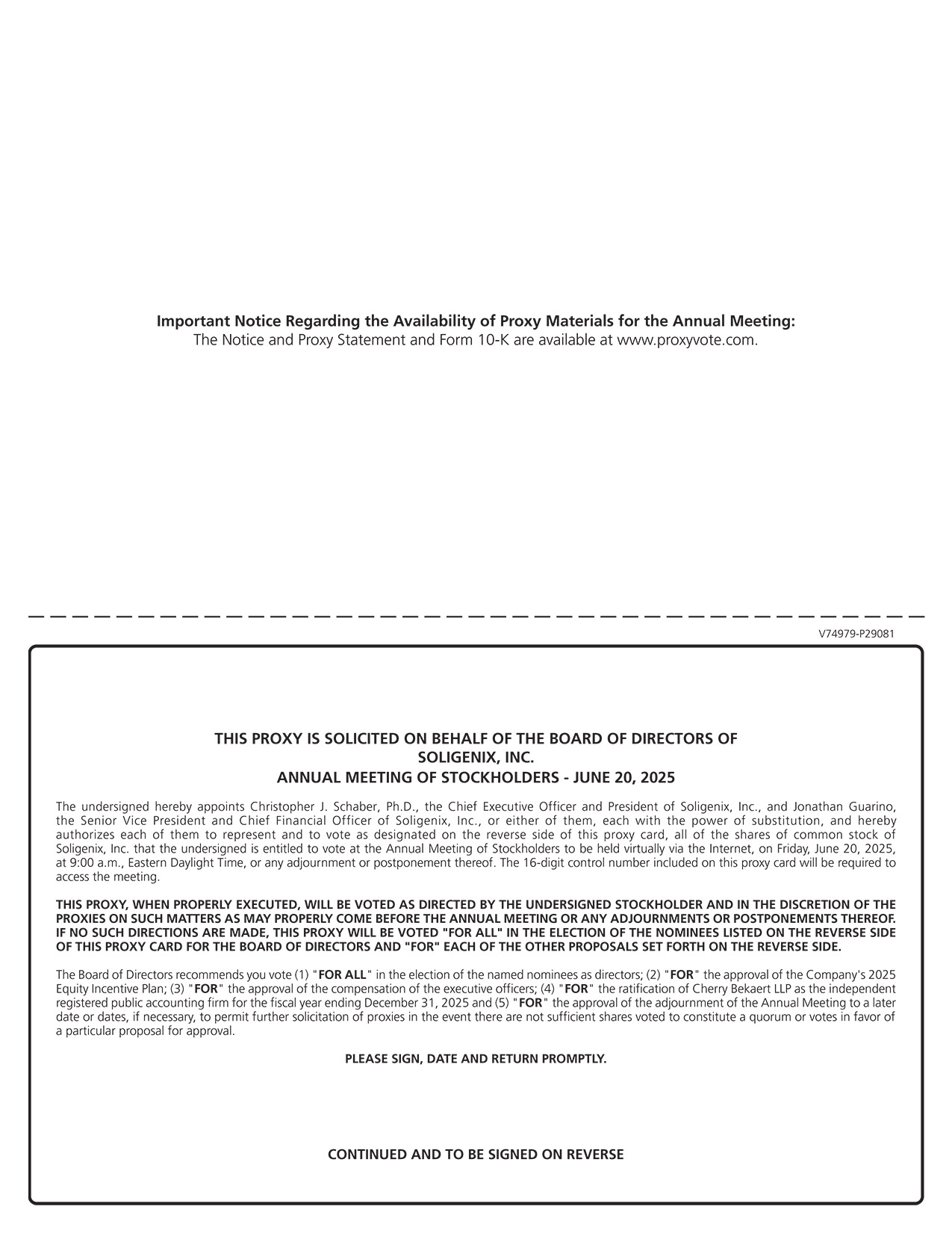 [MISSING IMAGE: px_25soligenproxy01pg02-bw.jpg]