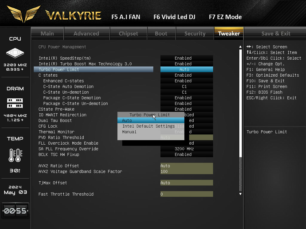 映泰推出英特尔 600 / 700 系主板 bios 更新:新增"intel default