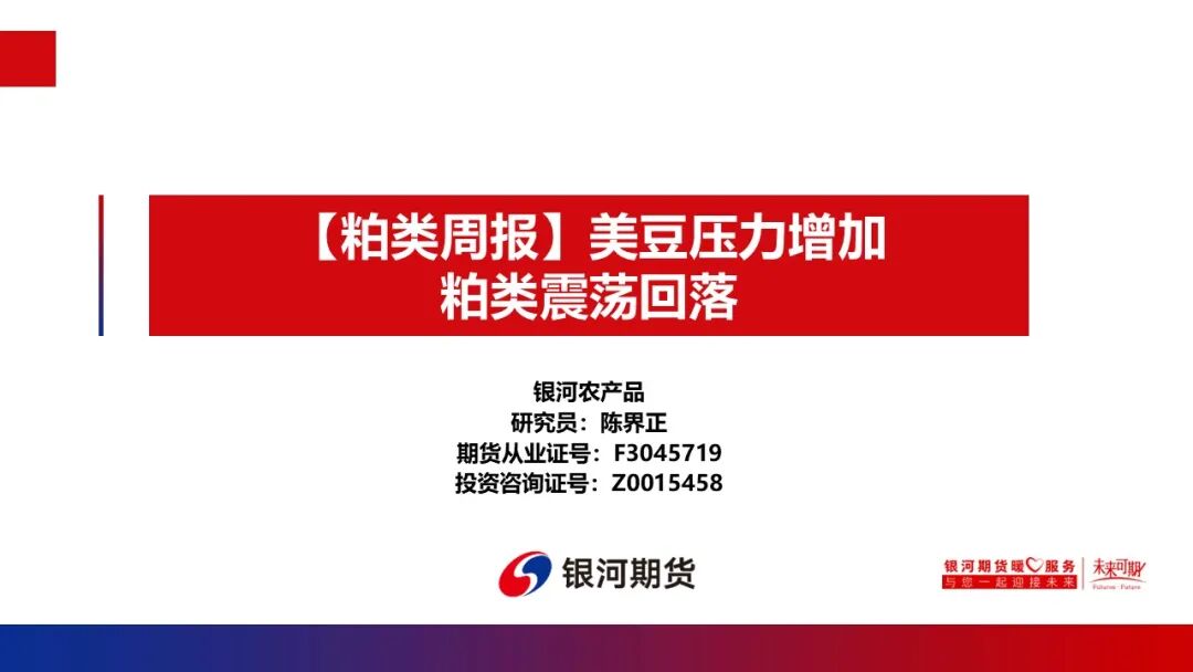 【粕类周报】美豆压力增加粕类震荡回落